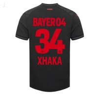 Bayer Leverkusen Granit Xhaka #34 Replica Home Shirt 2023-24 Short Sleeve